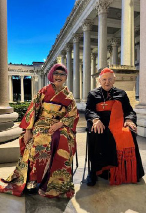 ローマ法皇へのお点前その画像3