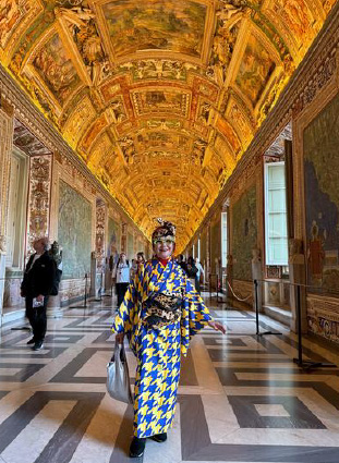 ローマ法皇へのお点前その画像4